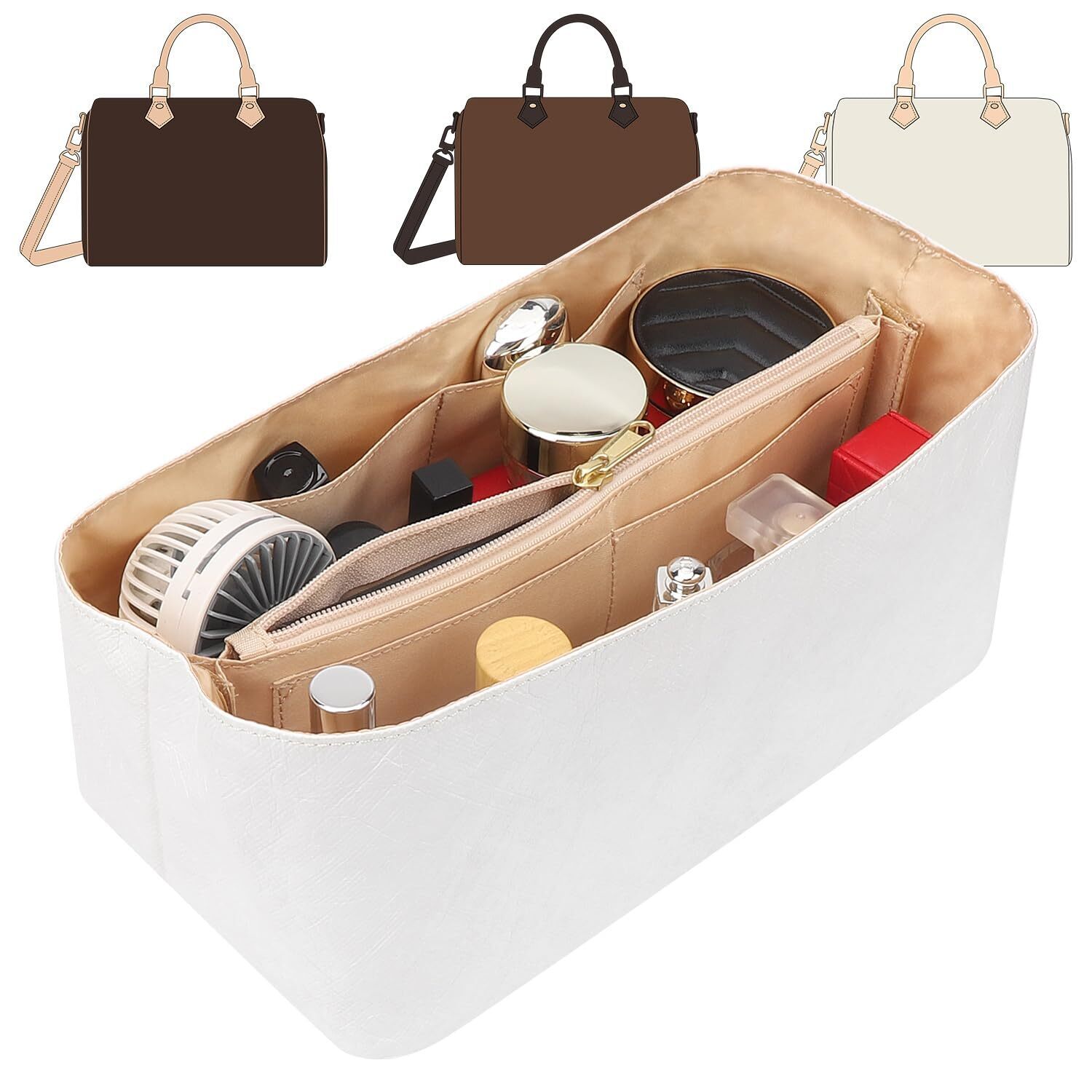 9725 Dupontpaper Purse Organizer Insert Compatible With Lv Speedy 30